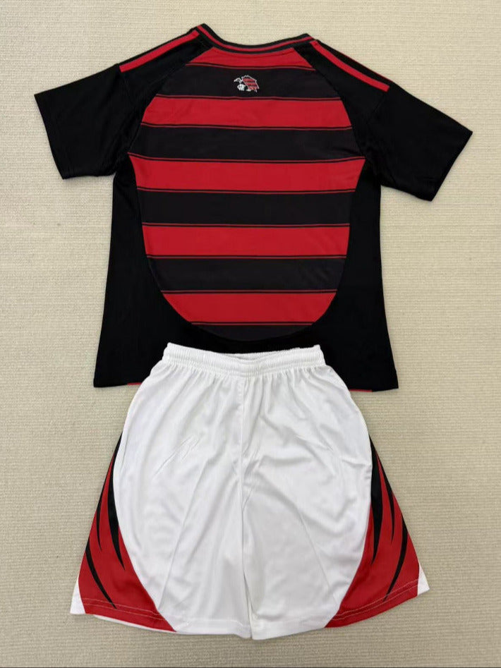 Flamengo 25/26 Home Kids Jersey Set - Concept Kits