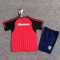 Flamengo 25/26 Red Baseball Kids Jersey Set
