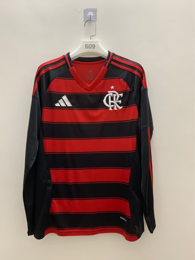 Flamengo 25/26 Red/Black Home Jersey - Concept Kits