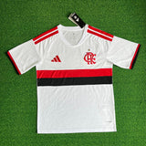Flamengo 26/27 White/Red/Black Away Jersey