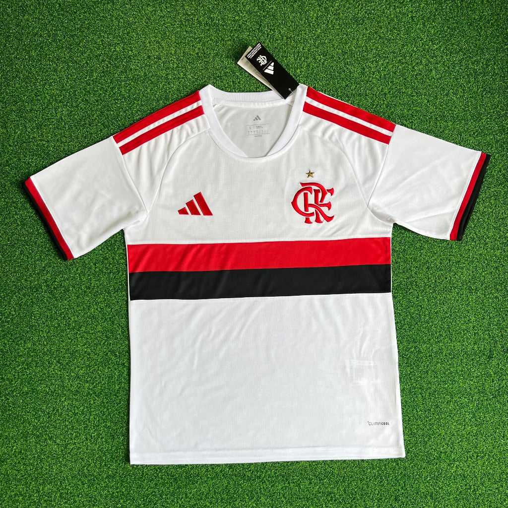 Flamengo 26/27 White/Red/Black Away Jersey