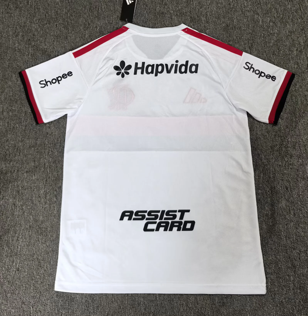 Flamengo 26/27 White/Red/Black Away Jersey