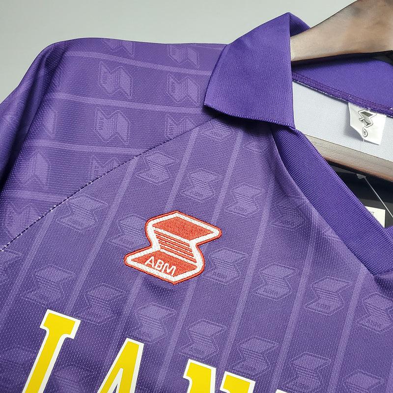 Florence 1989/90 Retro Purple Home Jersey