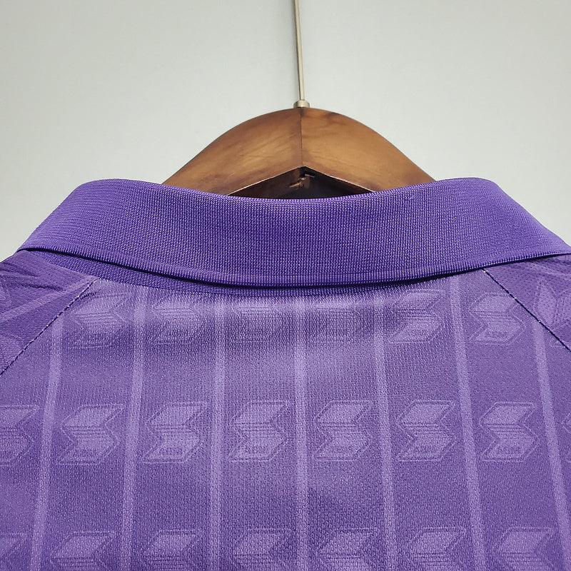 Florence 1989/90 Retro Purple Home Jersey