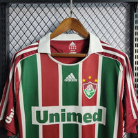 Fluminense 2008/09 Retro Red/Green Home Jersey