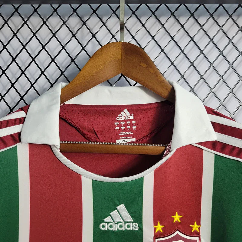 Fluminense 2008/09 Retro Red/Green Home Jersey
