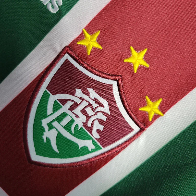 Fluminense 2008/09 Retro Red/Green Home Jersey