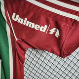 Fluminense 2008/09 Retro Red/Green Home Jersey