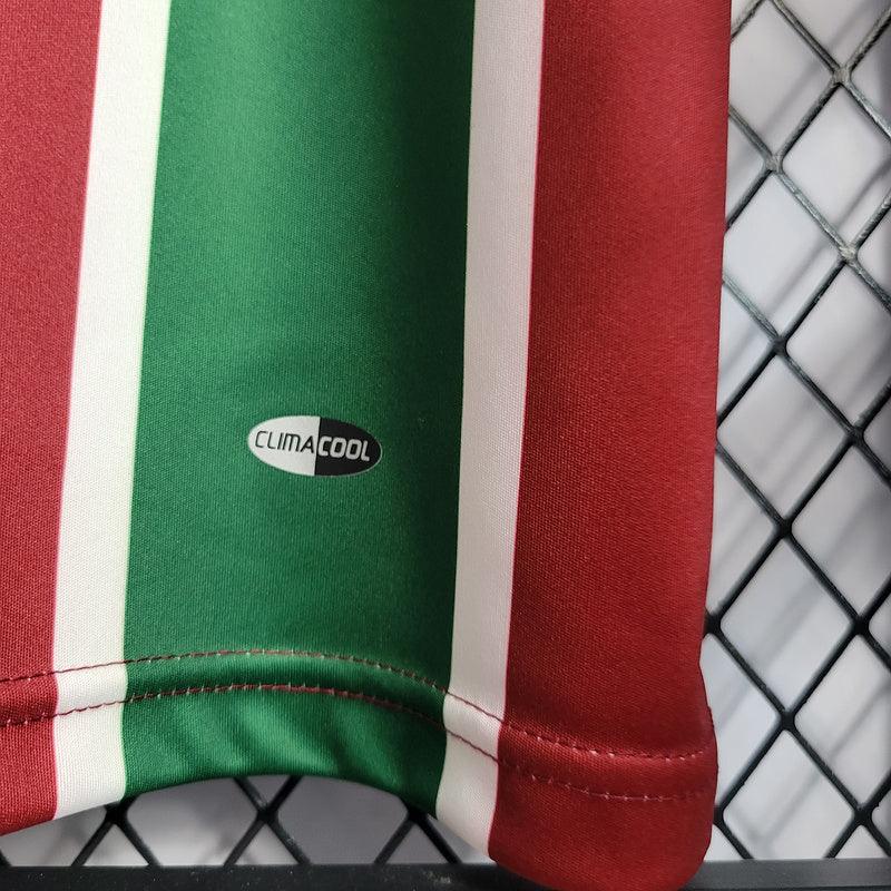 Fluminense 2008/09 Retro Red/Green Home Jersey