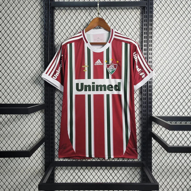 Fluminense 2012 Retro Version Red/Green Home Jersey