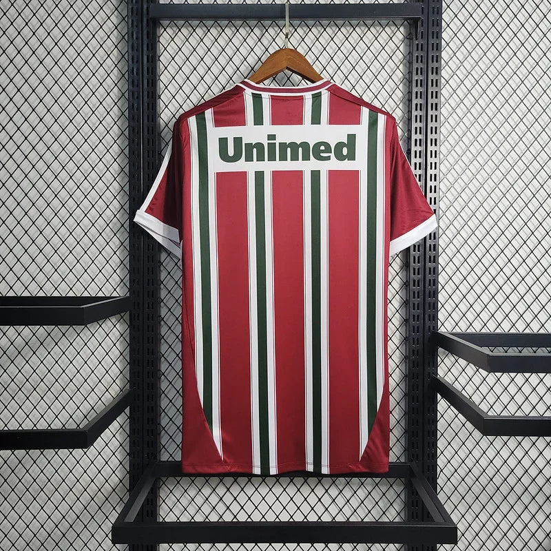 Fluminense 2012 Retro Version Red/Green Home Jersey