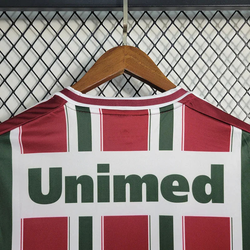 Fluminense 2012 Retro Version Red/Green Home Jersey