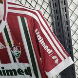 Fluminense 2012 Retro Version Red/Green Home Jersey