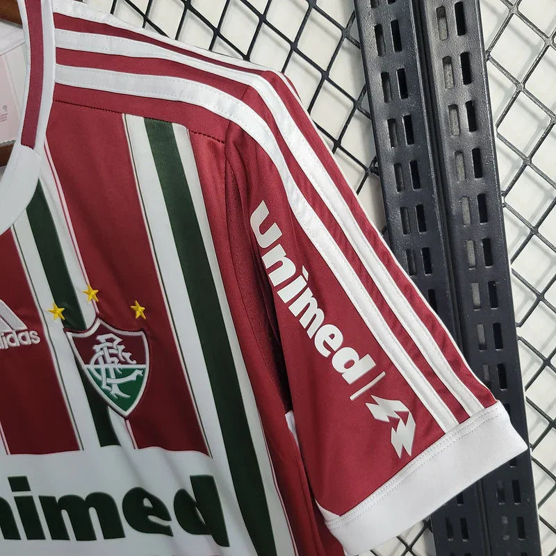 Fluminense 2012 Retro Version Red/Green Home Jersey