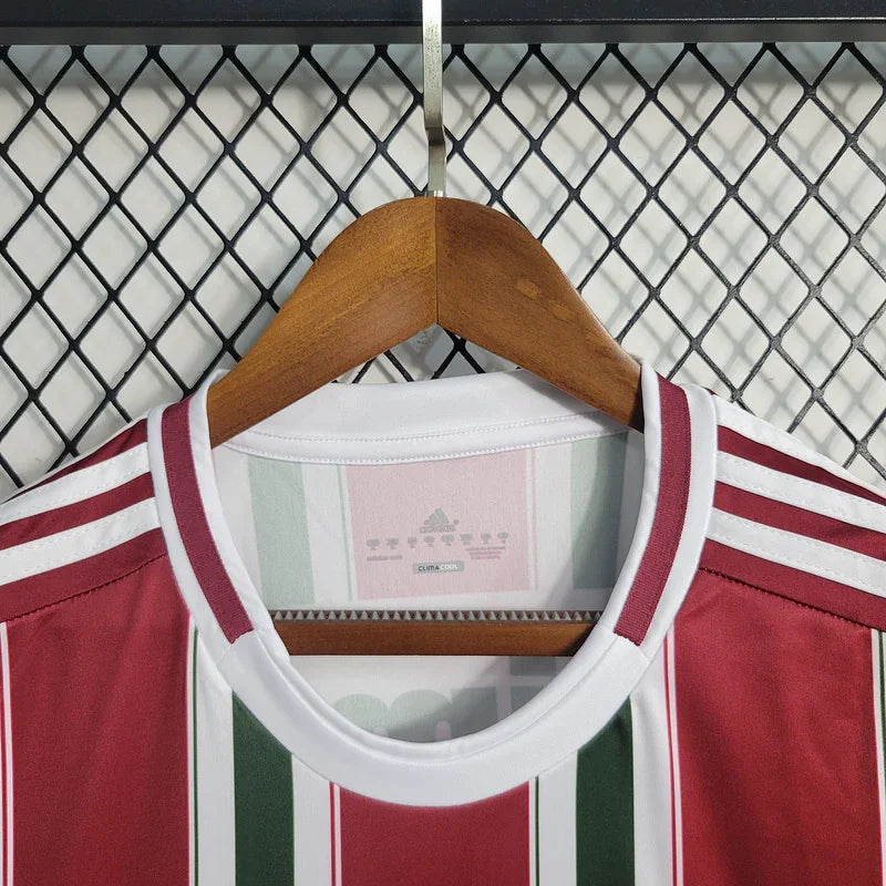 Fluminense 2012 Retro Version Red/Green Home Jersey