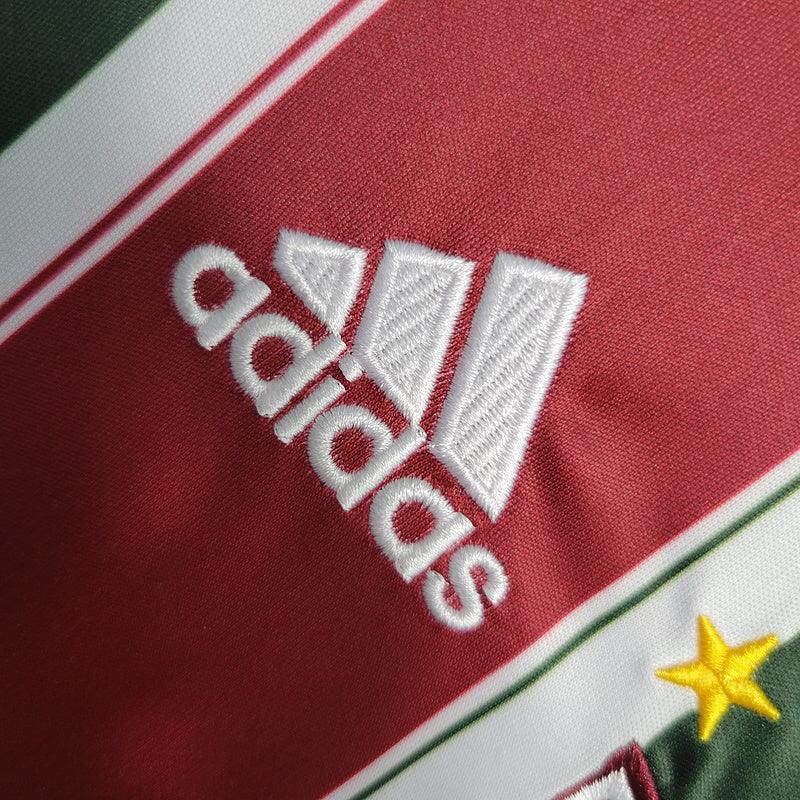 Fluminense 2012 Retro Version Red/Green Home Jersey