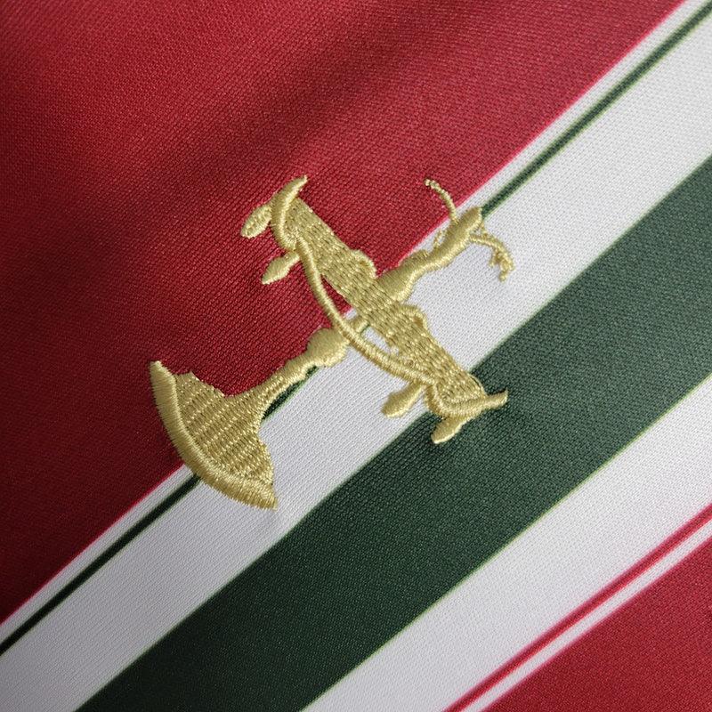 Fluminense 2012 Retro Version Red/Green Home Jersey
