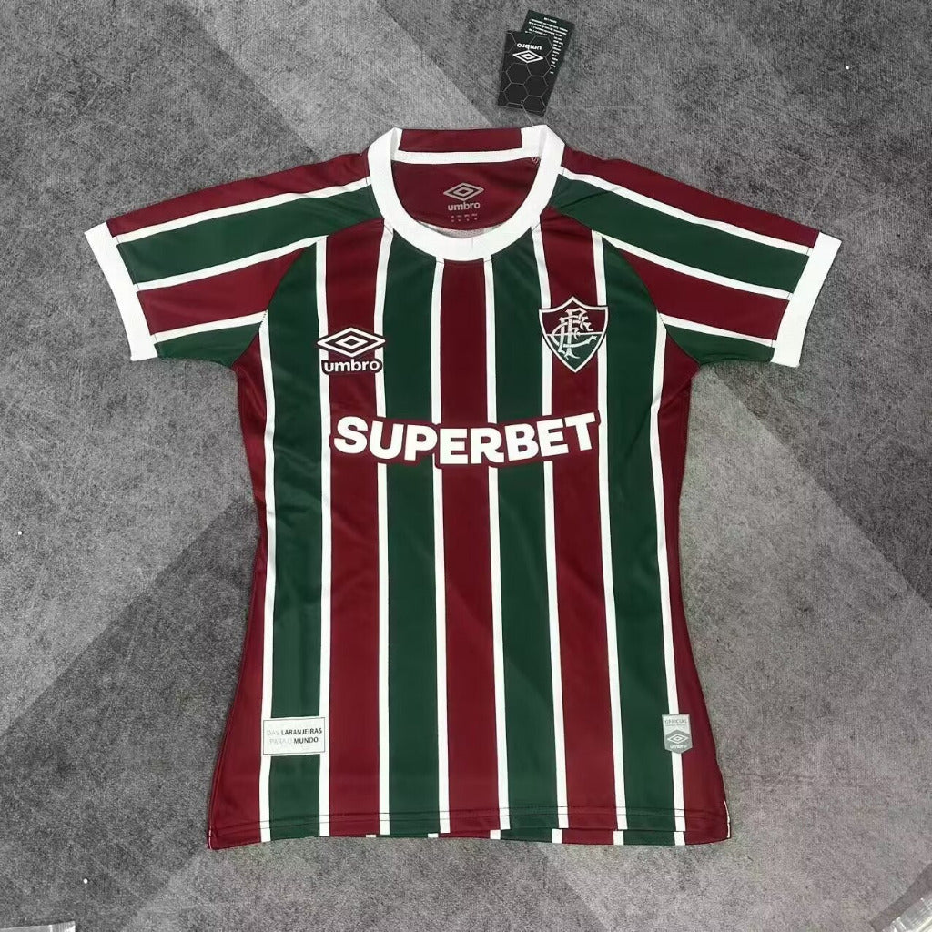 Fluminense 25/26 Green/Red Home Women Jersey