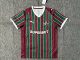 Fluminense 26/27 Green/Red Stripes Home Jersey
