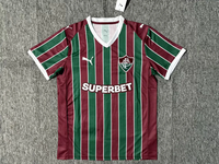 Fluminense 26/27 Green/Red Stripes Home Jersey