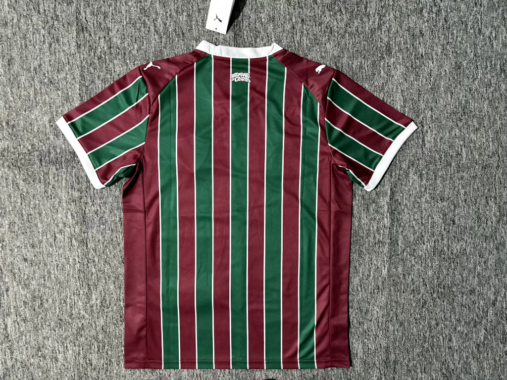 Fluminense 26/27 Green/Red Stripes Home Jersey