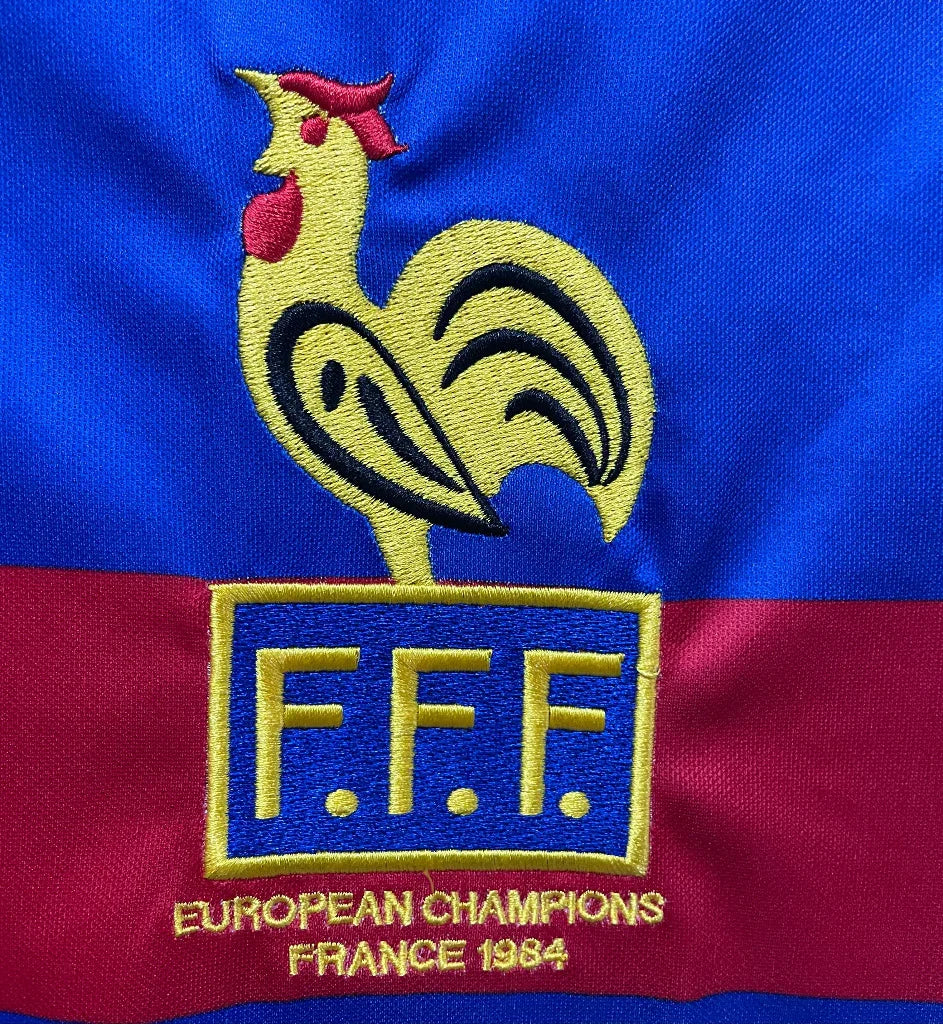 France 1984 Vintage Retro Home Jersey