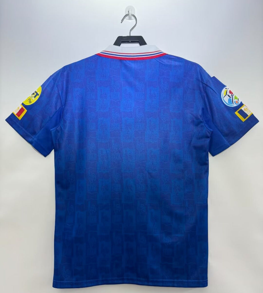 France 1996 Vintage Retro Home Jersey