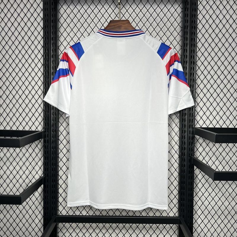 France 1996 Vintage Retro White Away Jersey