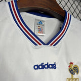 France 1996 Vintage Retro White Away Jersey
