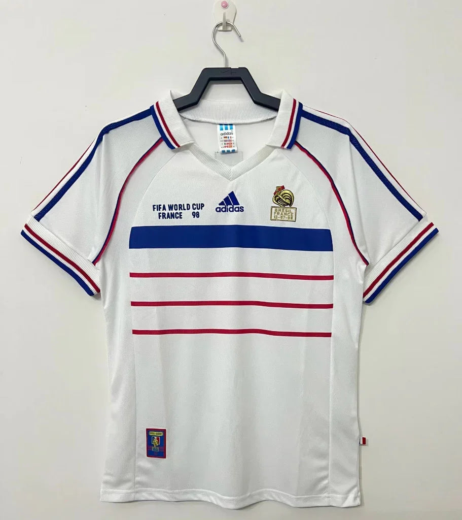 France 1998 Vintage Retro Away Jersey