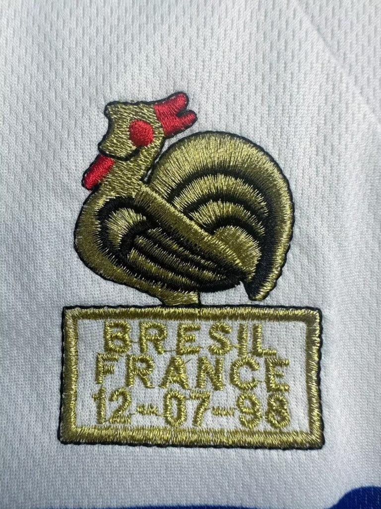 France 1998 Vintage Retro Away Jersey