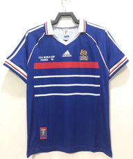 France 1998 Vintage Retro Home Jersey - Concept Kits