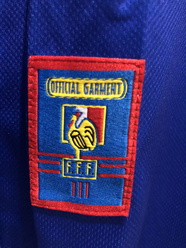 France 1998 Vintage Retro Home Jersey - Concept Kits