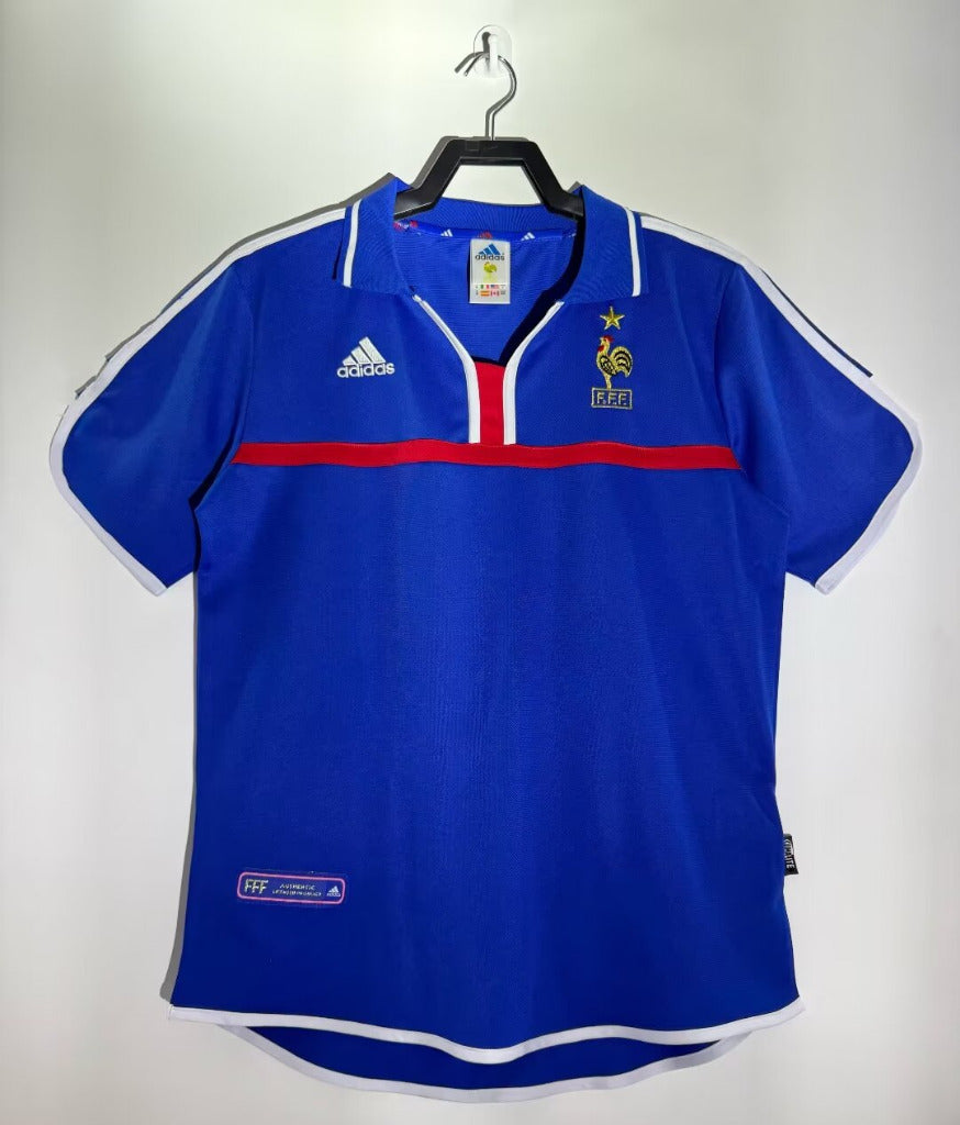 France 2000 Vintage Retro Home Jersey