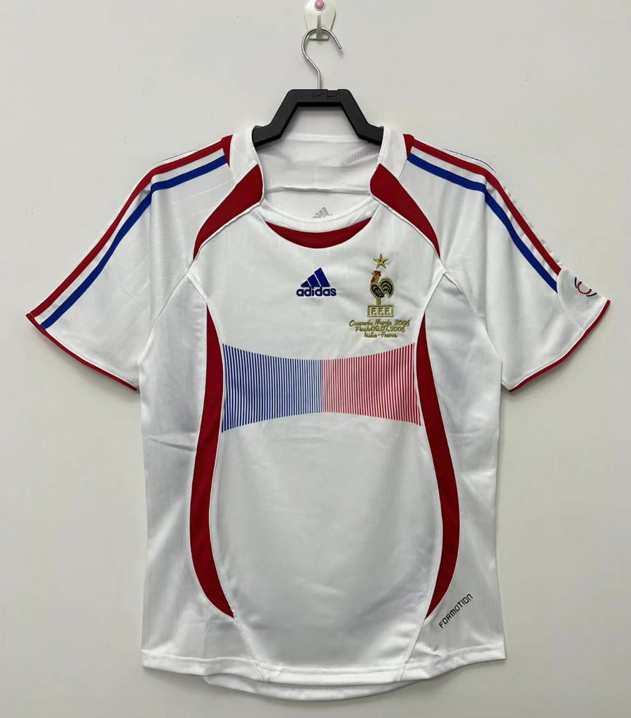 France 2006 Vintage Retro Away Jersey