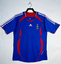 France 2006 Vintage Retro Home Jersey
