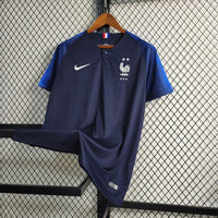 France 2018 Retro Version World Cup Home Jersey