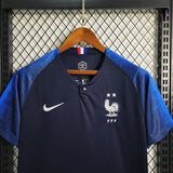 France 2018 Retro Version World Cup Home Jersey