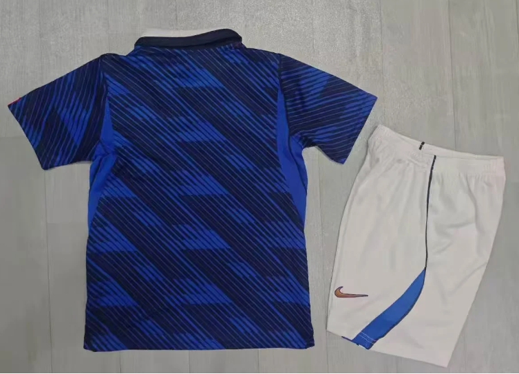 France 2026 Blue/White World Cup Home Kids Jersey Set