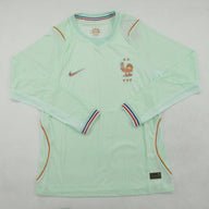 France 2026 Light Blue/Red Trim Away Long Sleeve Jersey