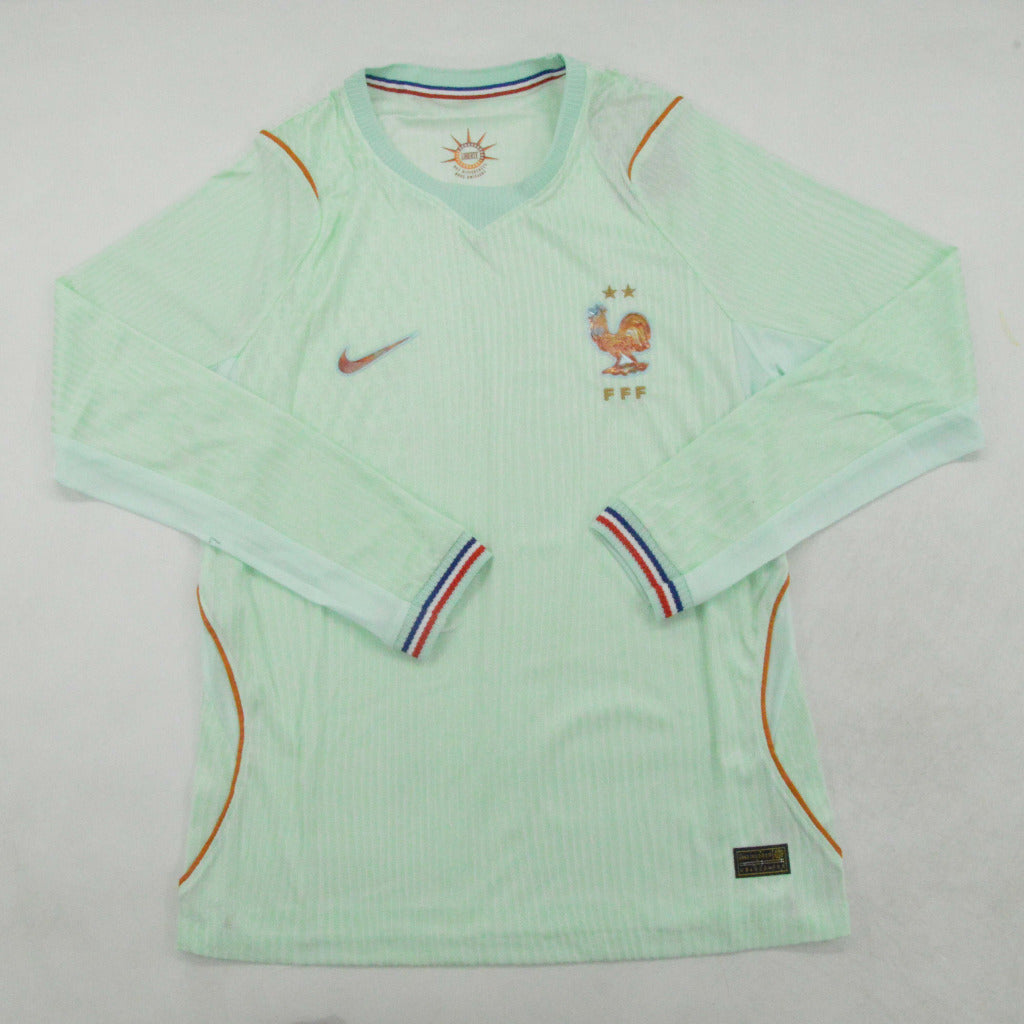 France 2026 Light Blue/Red Trim Away Long Sleeve Jersey