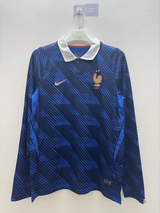 France 26/27 Blue World Cup Home Long Sleeve Jersey