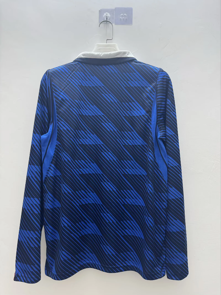France 26/27 Blue World Cup Home Long Sleeve Jersey