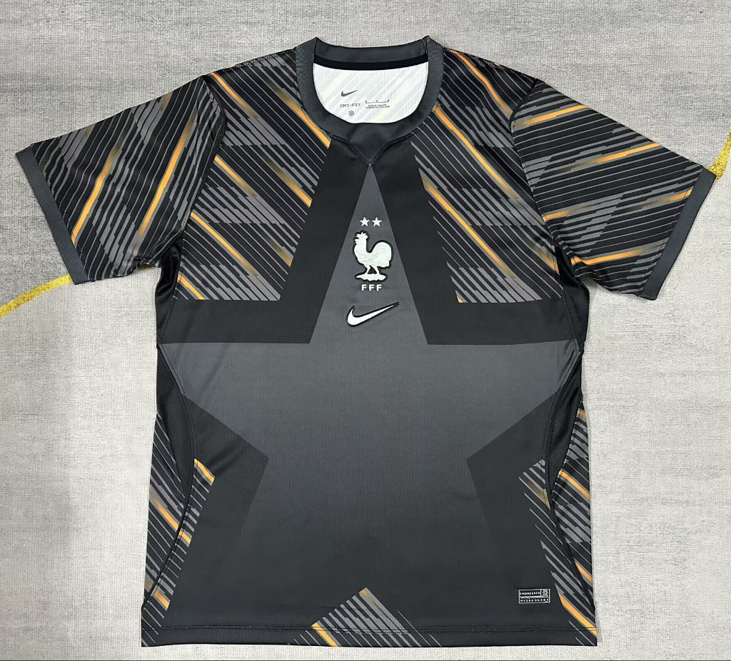 France 26/27 World Cup Black/Medium Ash Goalkeeper Jersey