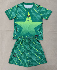 France 26/27 World Cup Green Goalkeeper Kids Jersey Set