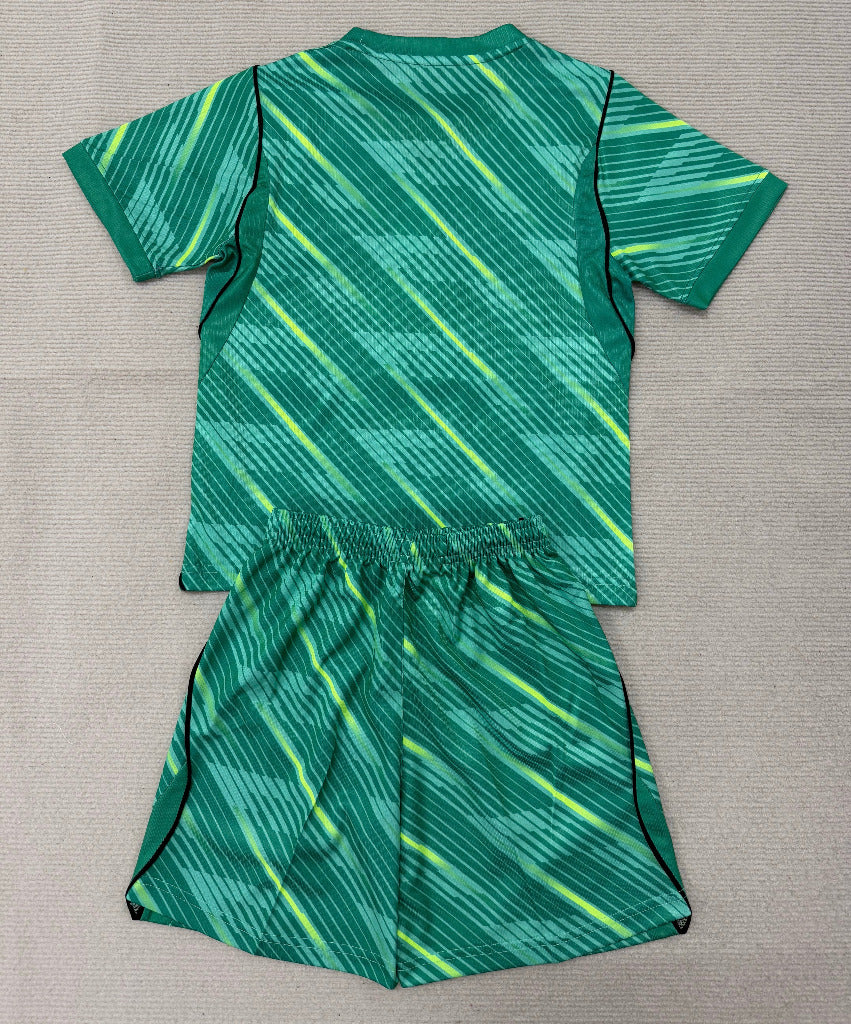 France 26/27 World Cup Green Goalkeeper Kids Jersey Set