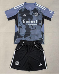 Frankfurt 25/26 Grey Third Away Kids Jersey Set