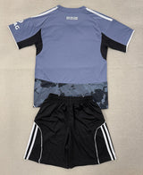 Frankfurt 25/26 Grey Third Away Kids Jersey Set