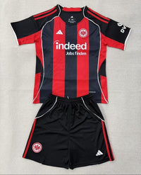 Frankfurt 25/26 Red/Black/White Home Kids Jersey Set