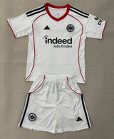 Frankfurt 25/26 White/Red/Black Away Kids Jersey Set